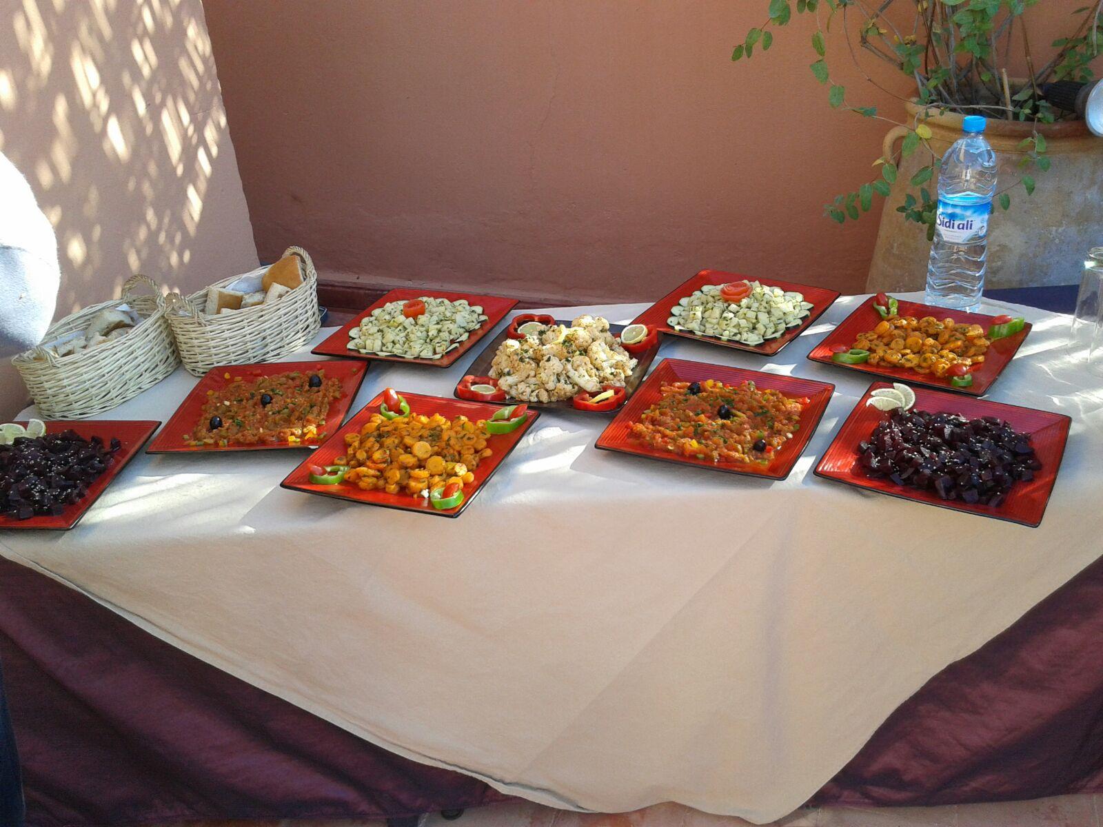 מרקש Riad White Flowers מראה חיצוני תמונה