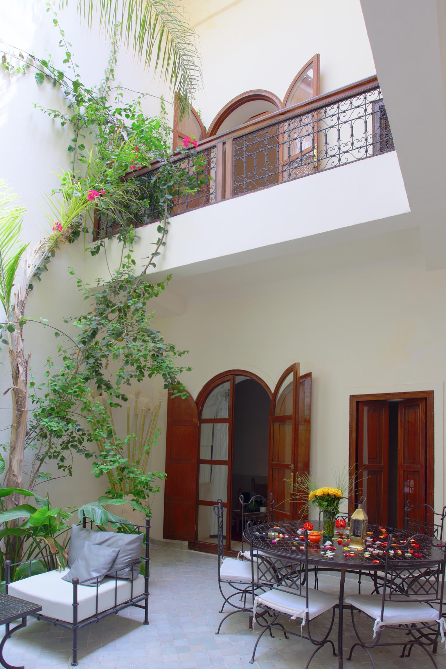 מרקש Riad White Flowers מראה חיצוני תמונה