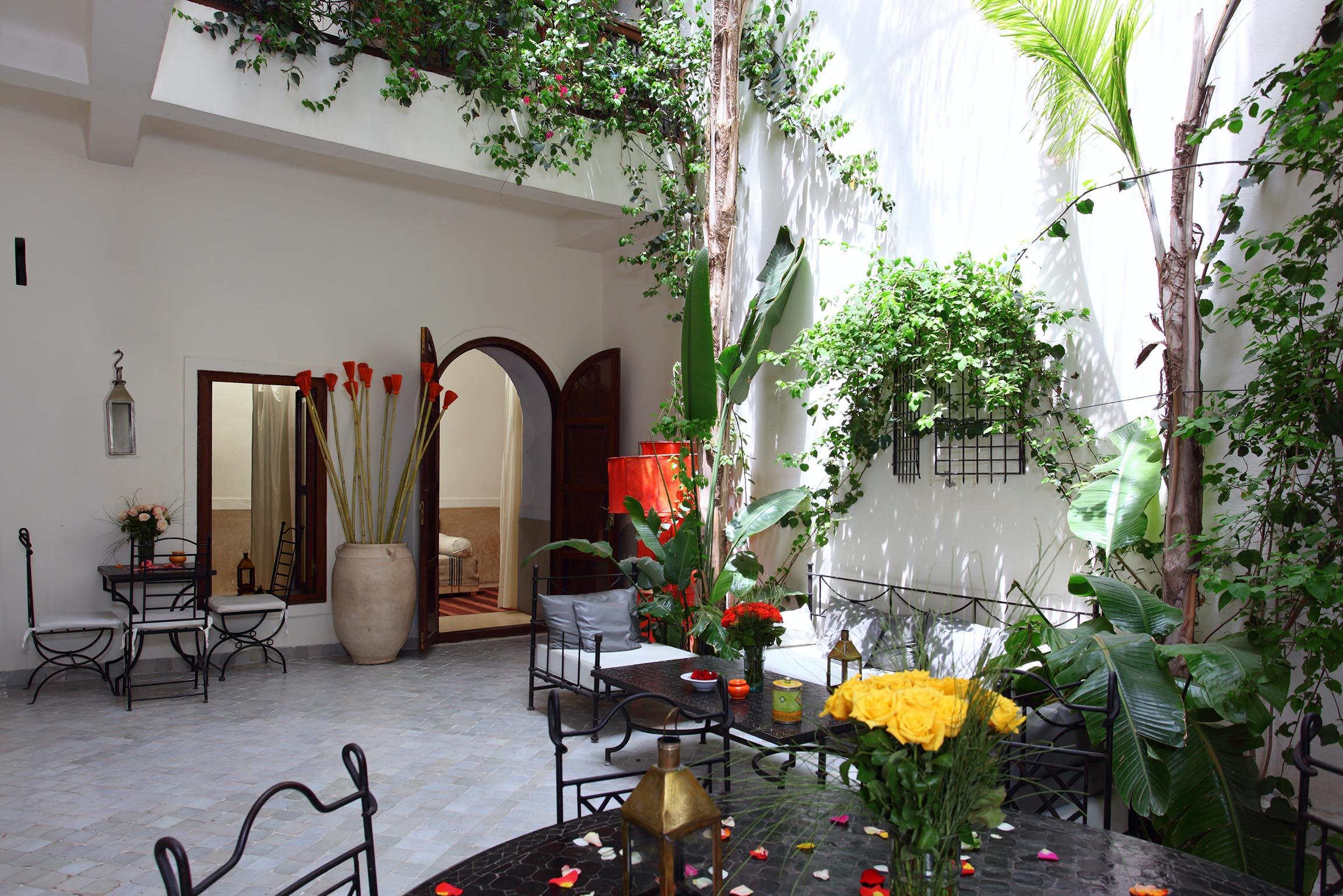 מרקש Riad White Flowers מראה חיצוני תמונה