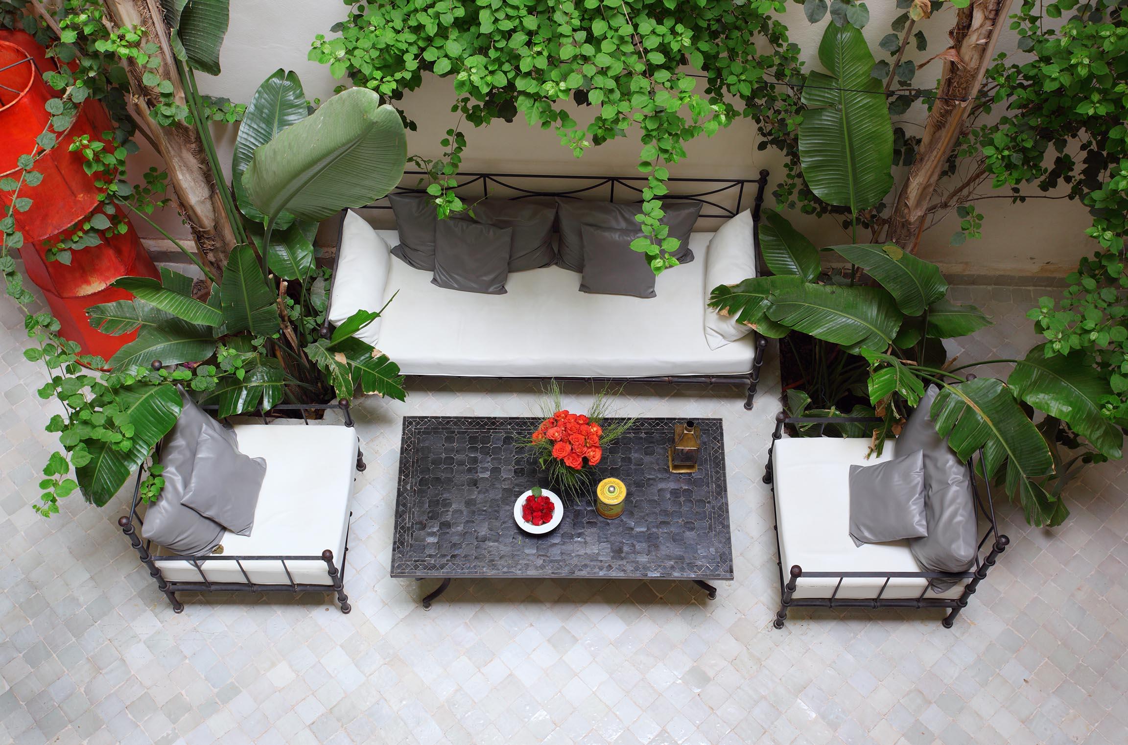 מרקש Riad White Flowers מראה חיצוני תמונה