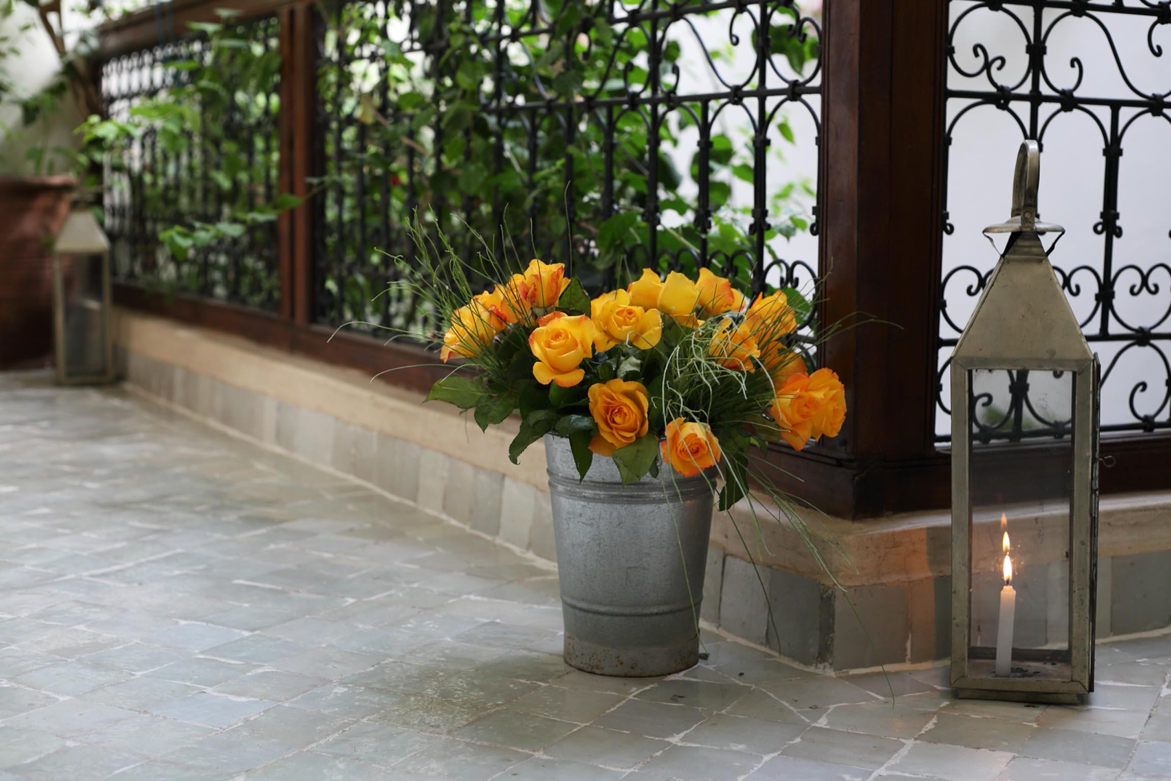 מרקש Riad White Flowers מראה חיצוני תמונה